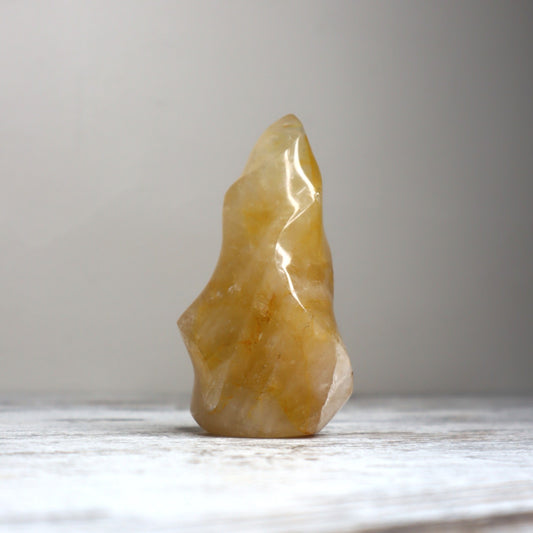 Golden Healer Quartz Flame | Healing, Confidence & Personal Empowerment
