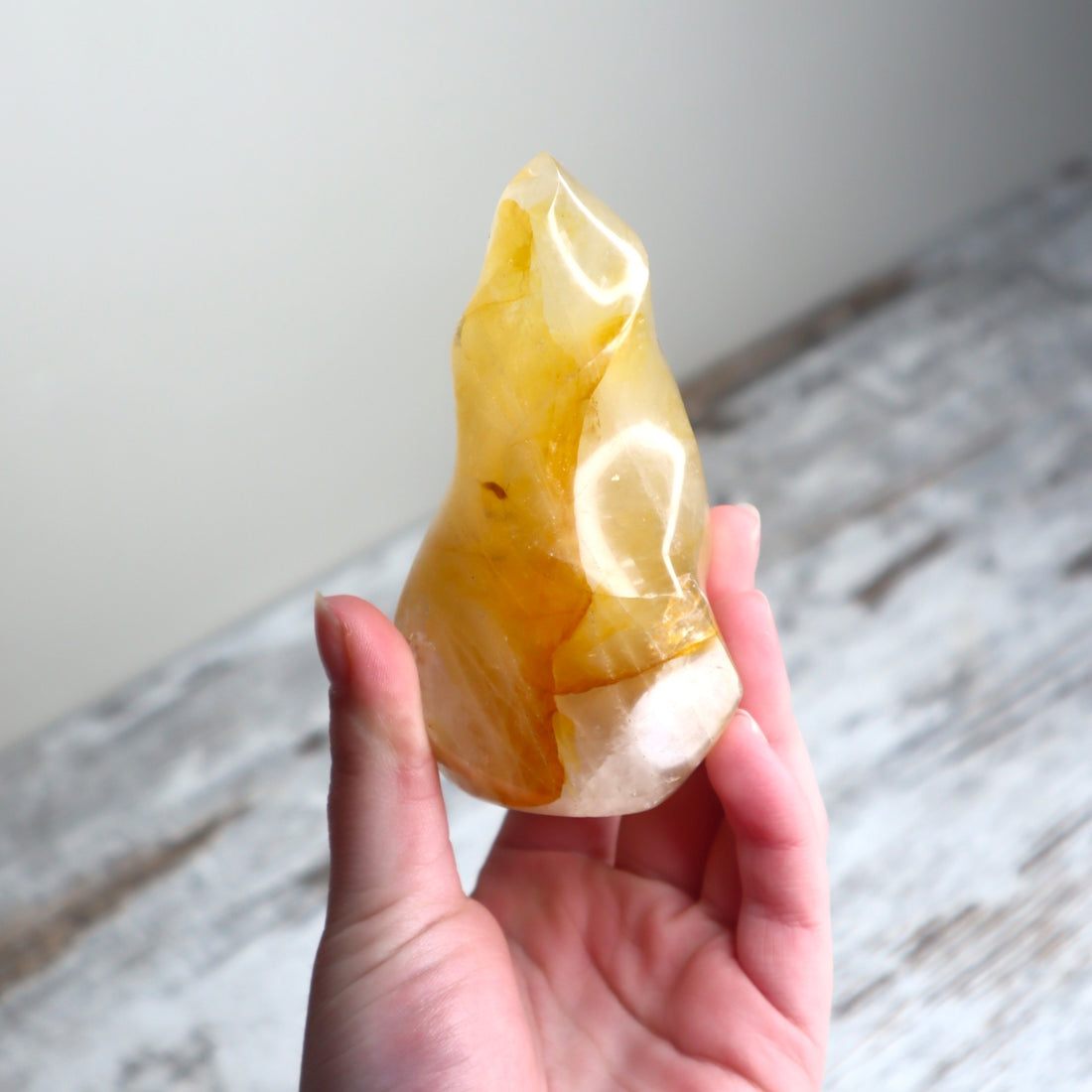 Golden Healer Quartz Flame | Healing, Confidence &amp; Personal Empowerment
