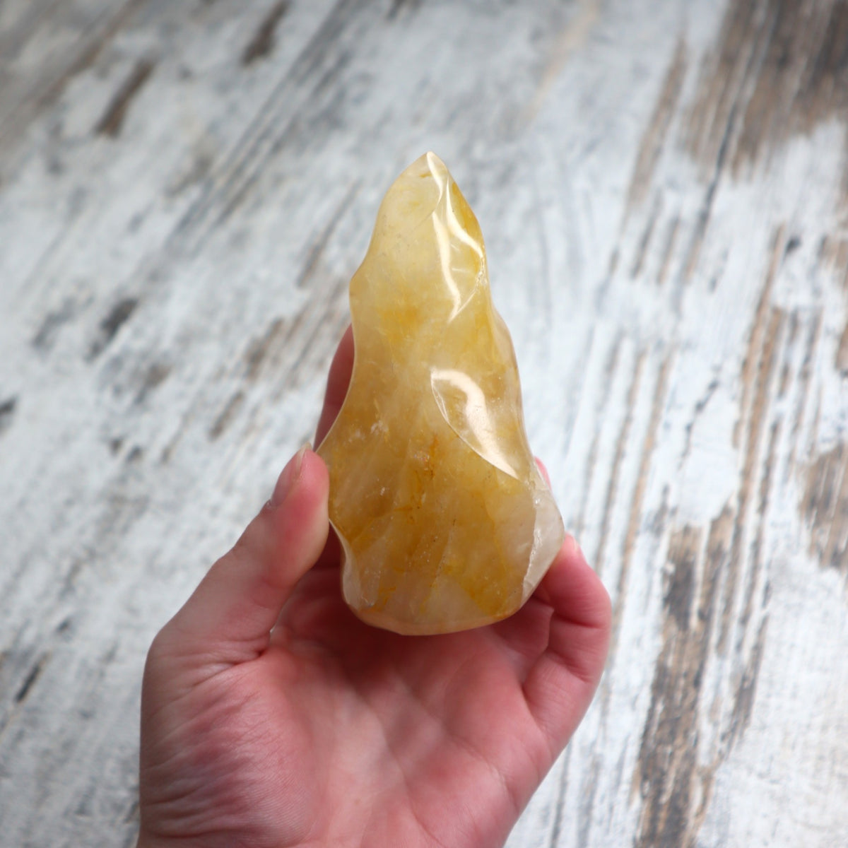 Golden Healer Quartz Flame | Healing, Confidence &amp; Personal Empowerment