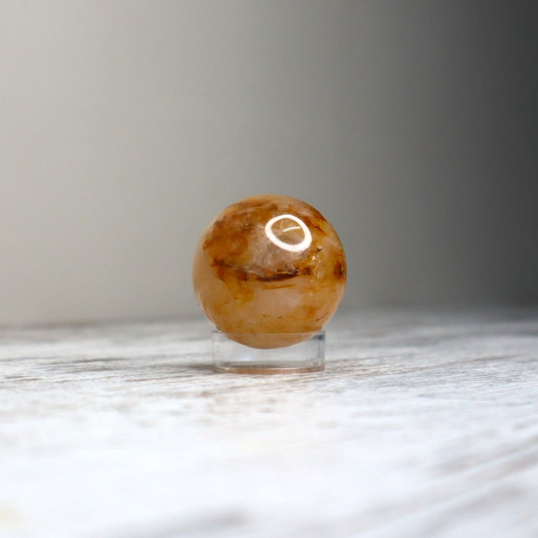 Golden Healer Quartz Sphere | Amplification, Healing &amp; Golden Light Energy