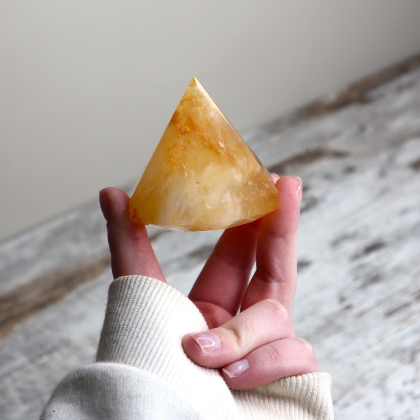 Golden Healer Pyramid | Radiant Energy, Inner Harmony & Spiritual Growth