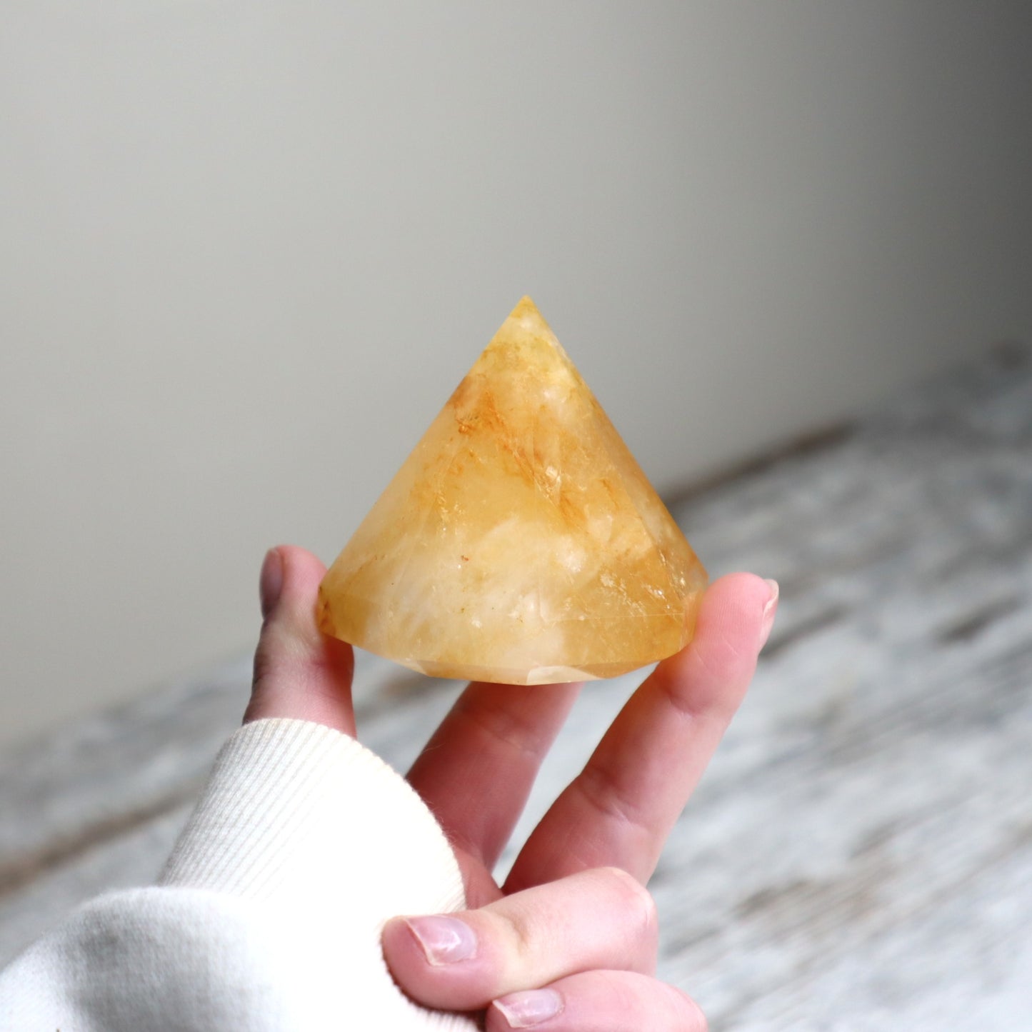 Golden Healer Pyramid | Radiant Energy, Inner Harmony & Spiritual Growth