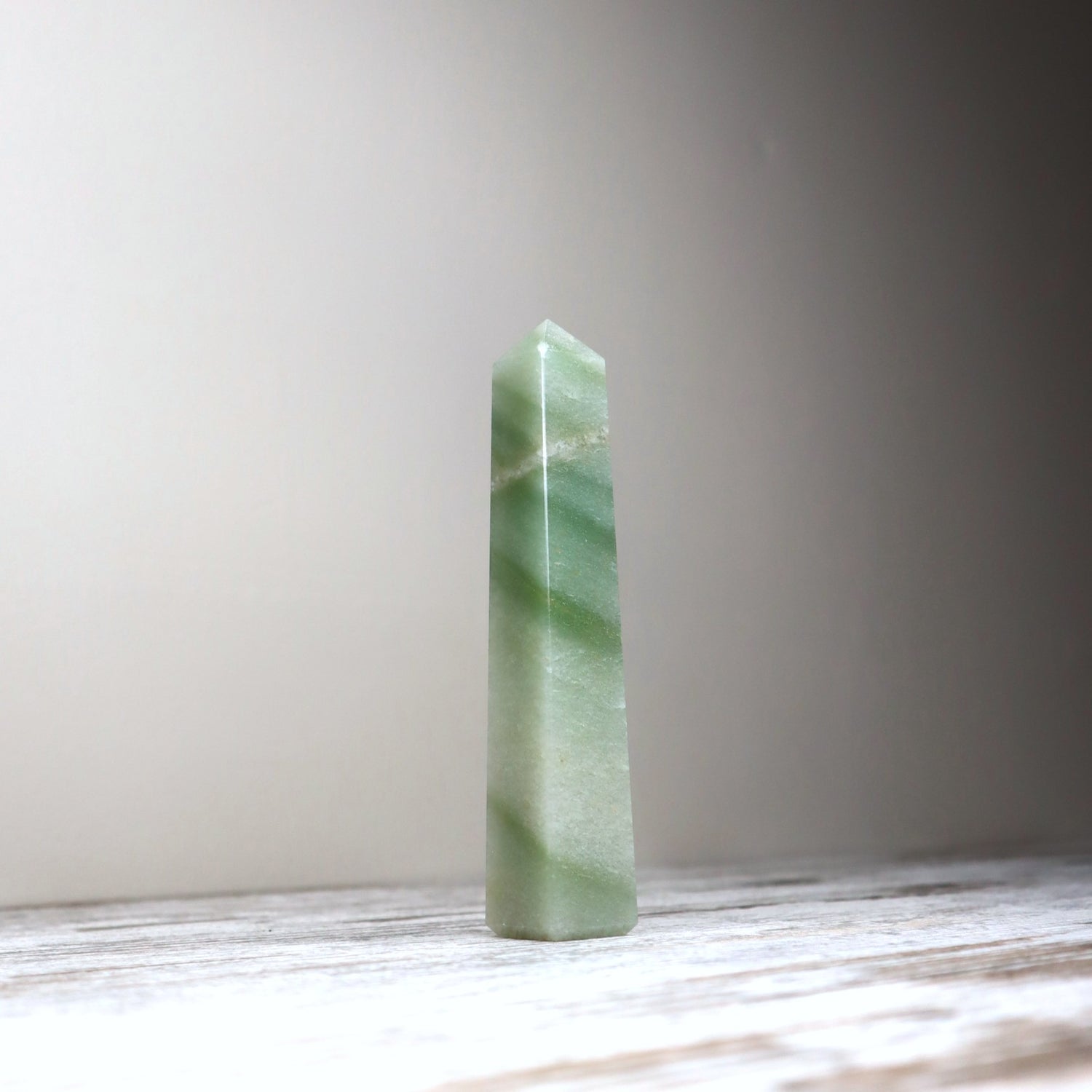Green Aventurine Tower | Prosperity, Growth &amp; Heart Healing