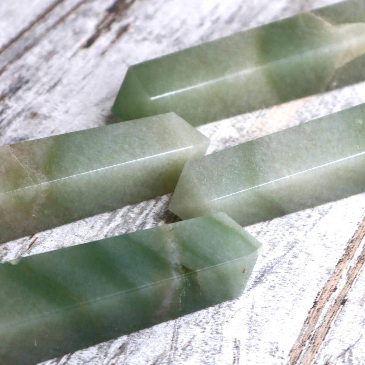 Green Aventurine Tower | Prosperity, Growth &amp; Heart Healing