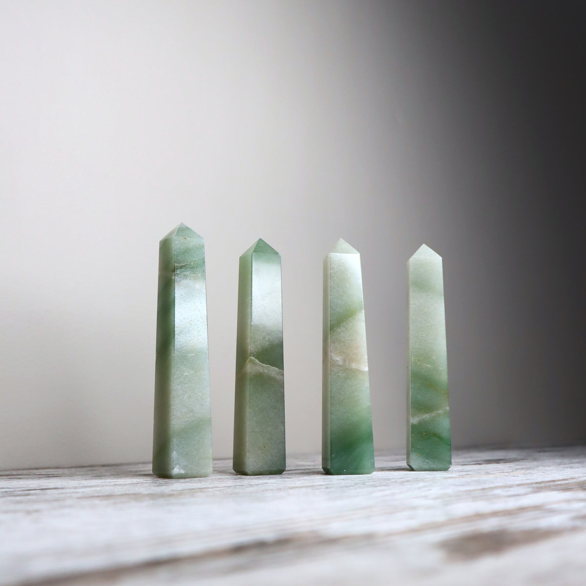 Green Aventurine Tower | Prosperity, Growth &amp; Heart Healing