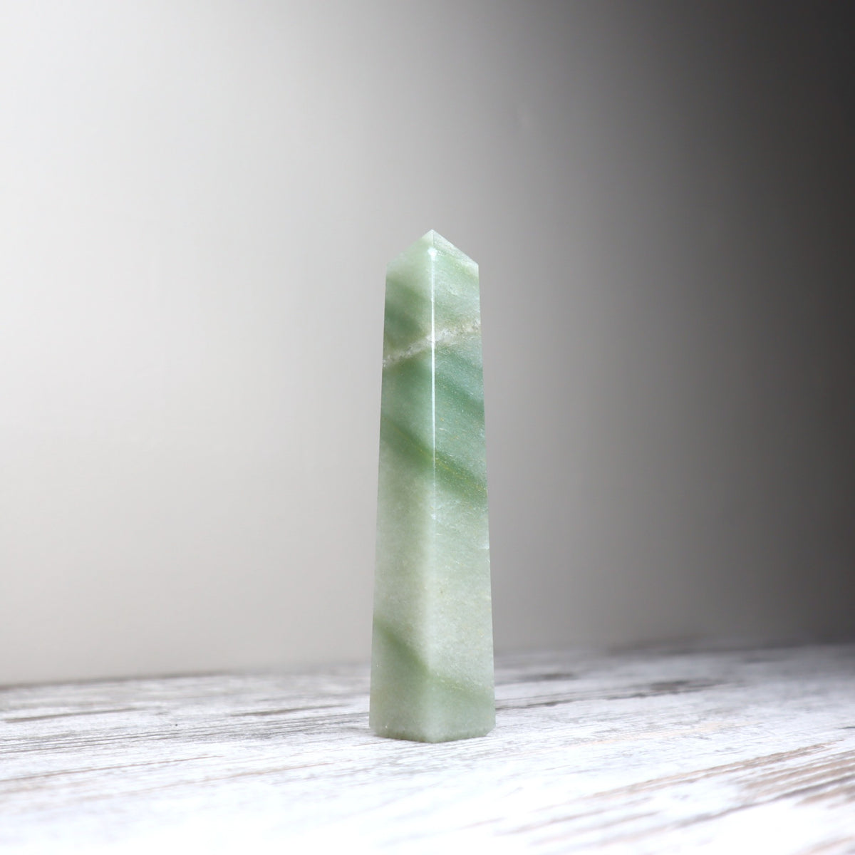 Green Aventurine Tower | Prosperity, Growth &amp; Heart Healing