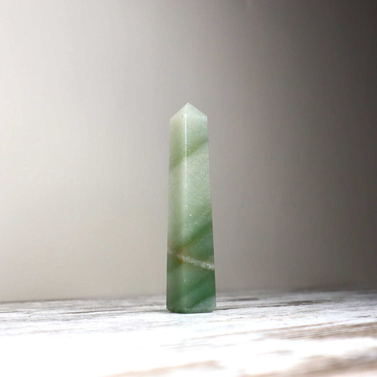 Green Aventurine Tower | Prosperity, Growth &amp; Heart Healing