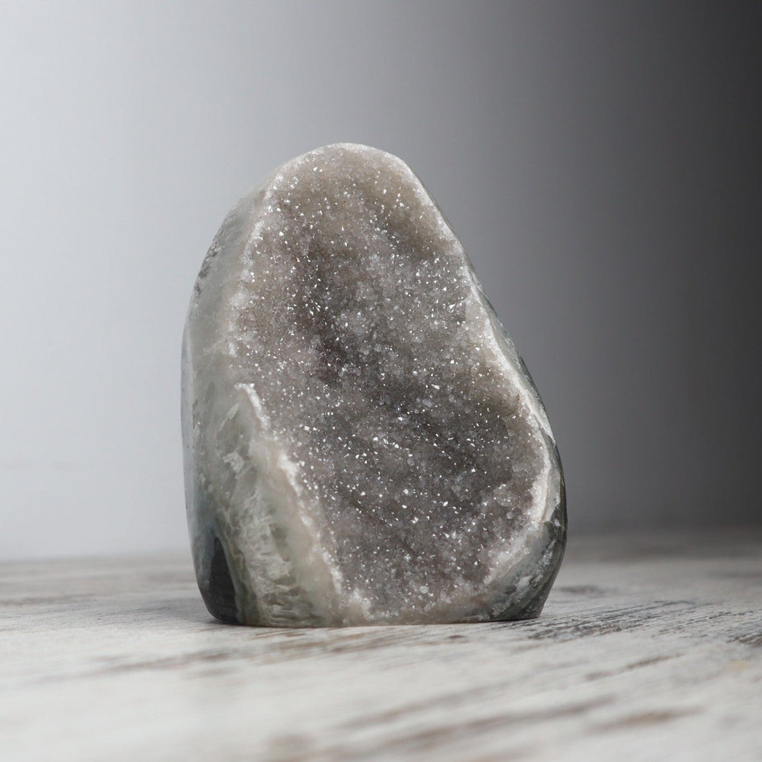 Amethyst Cave | Icy Grey | Serenity, Protection &amp; Quiet Strength