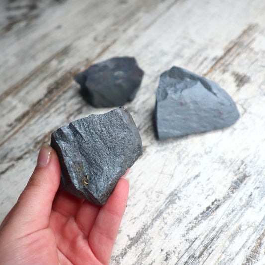 Raw Hematite Chunk | Grounding, Protection & Strength