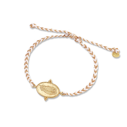 Feather 'Worthy Of Good Things' Bracelet | Self-Love, Worthiness & Joy