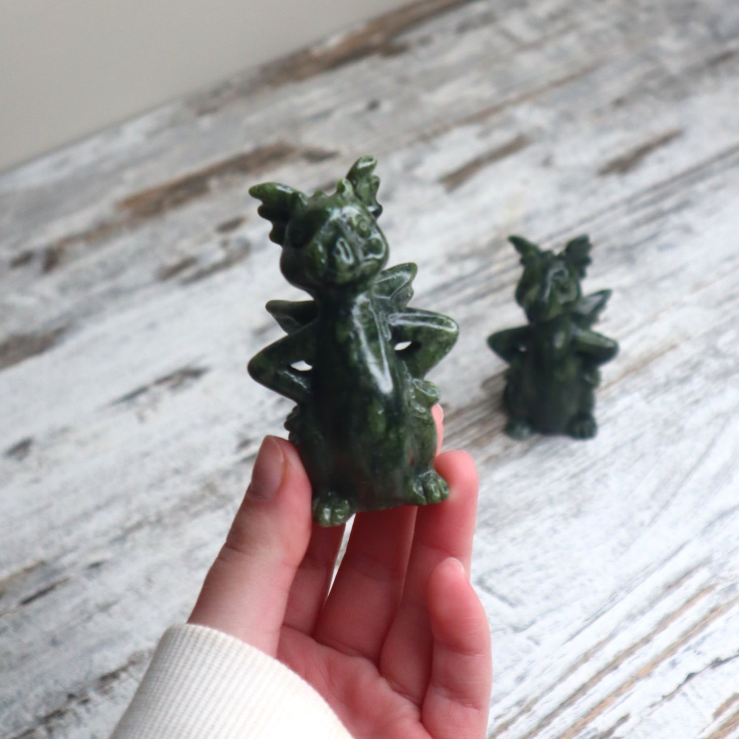 Jade Dragon Carving | Courage, Protection &amp; Joy