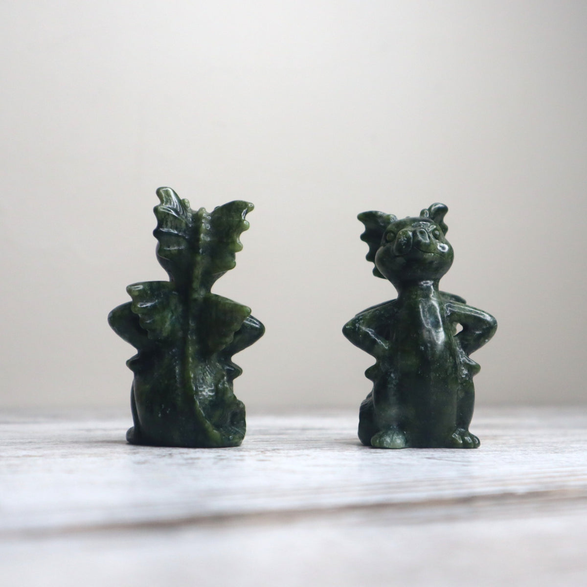Jade Dragon Carving | Courage, Protection &amp; Joy