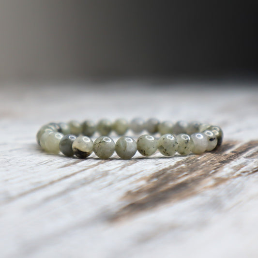 Labradorite Bead Bracelet | 6mm | Transformation, Intuition & Protection