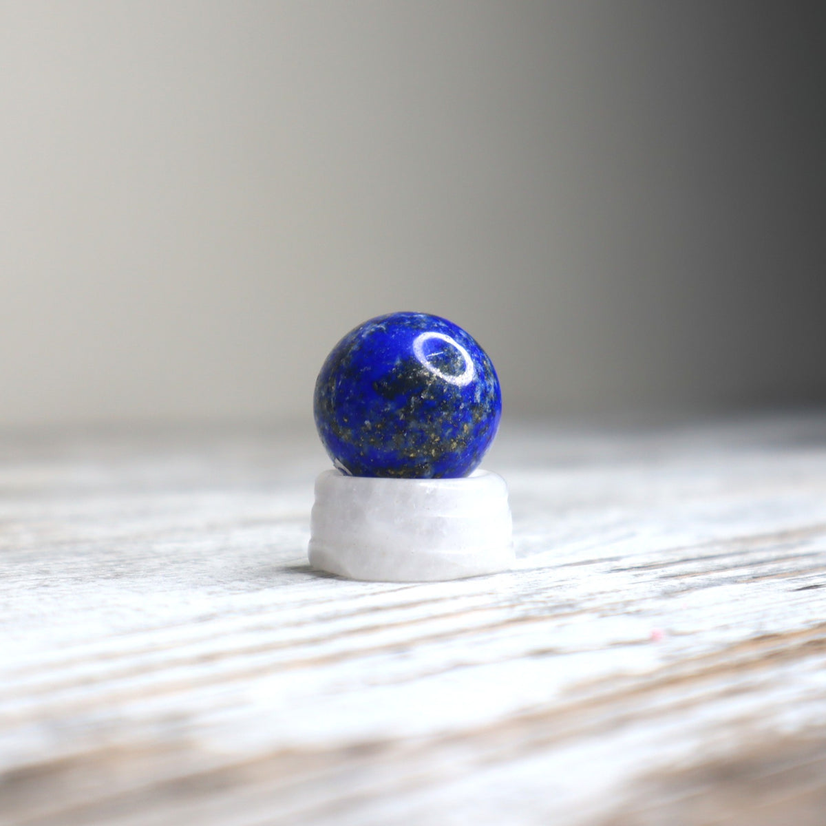 Lapis Lazuli Mini Sphere | Intuition, Truth &amp; Inner Wisdom