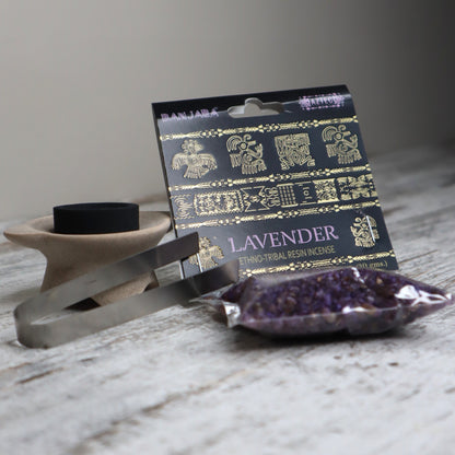 Banjara Lavender Resin Incense 30g | Calm, Relaxation & Peace