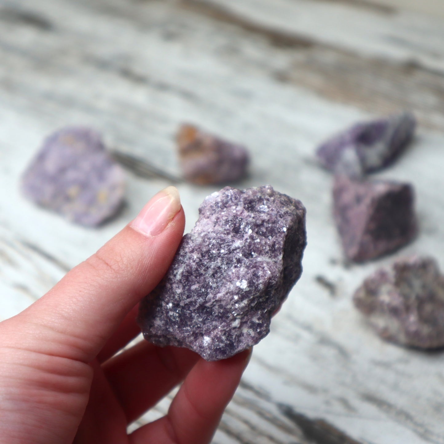 Lepidolite Raw Chunk | Calm, Emotional Balance & Soothing Energy