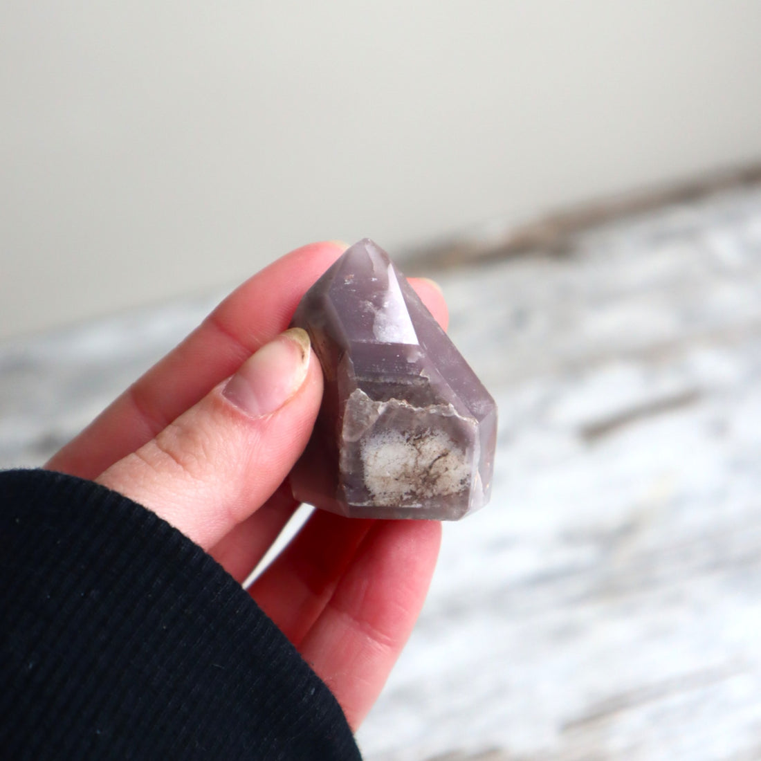 Lithium Quartz Mini Freeform | Inner Peace, Emotional Renewal, &amp; Gentle Strength