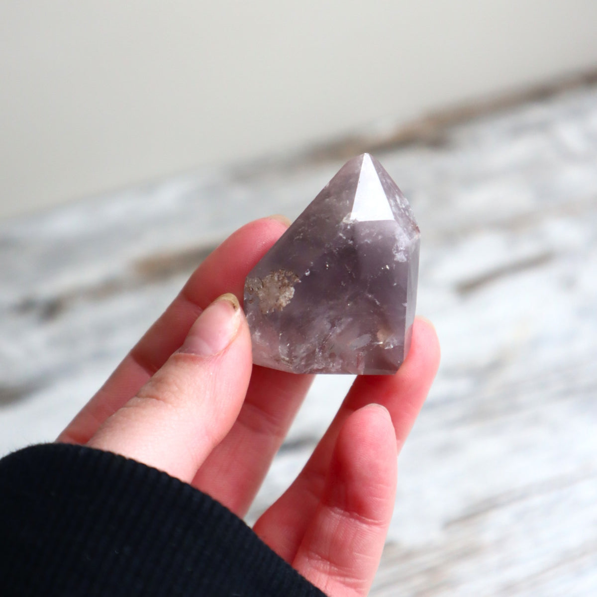 Lithium Quartz Mini Freeform | Inner Peace, Emotional Renewal, &amp; Gentle Strength