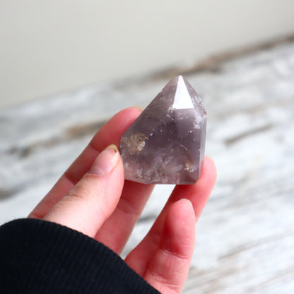 Lithium Quartz Mini Freeform | Inner Peace, Emotional Renewal, & Gentle Strength