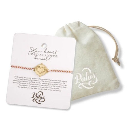 Love Heart 'Loved & Loving' Bracelet | Compassion, Connection & Heart-Centered Confidence