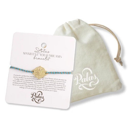 Lotus 'Manifest Your Dreams' Bracelet | Intention, Growth & Inner Clarity