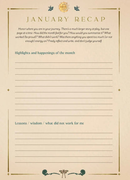 2027 Manifest Your Dreams Planner | Alexis Rakun