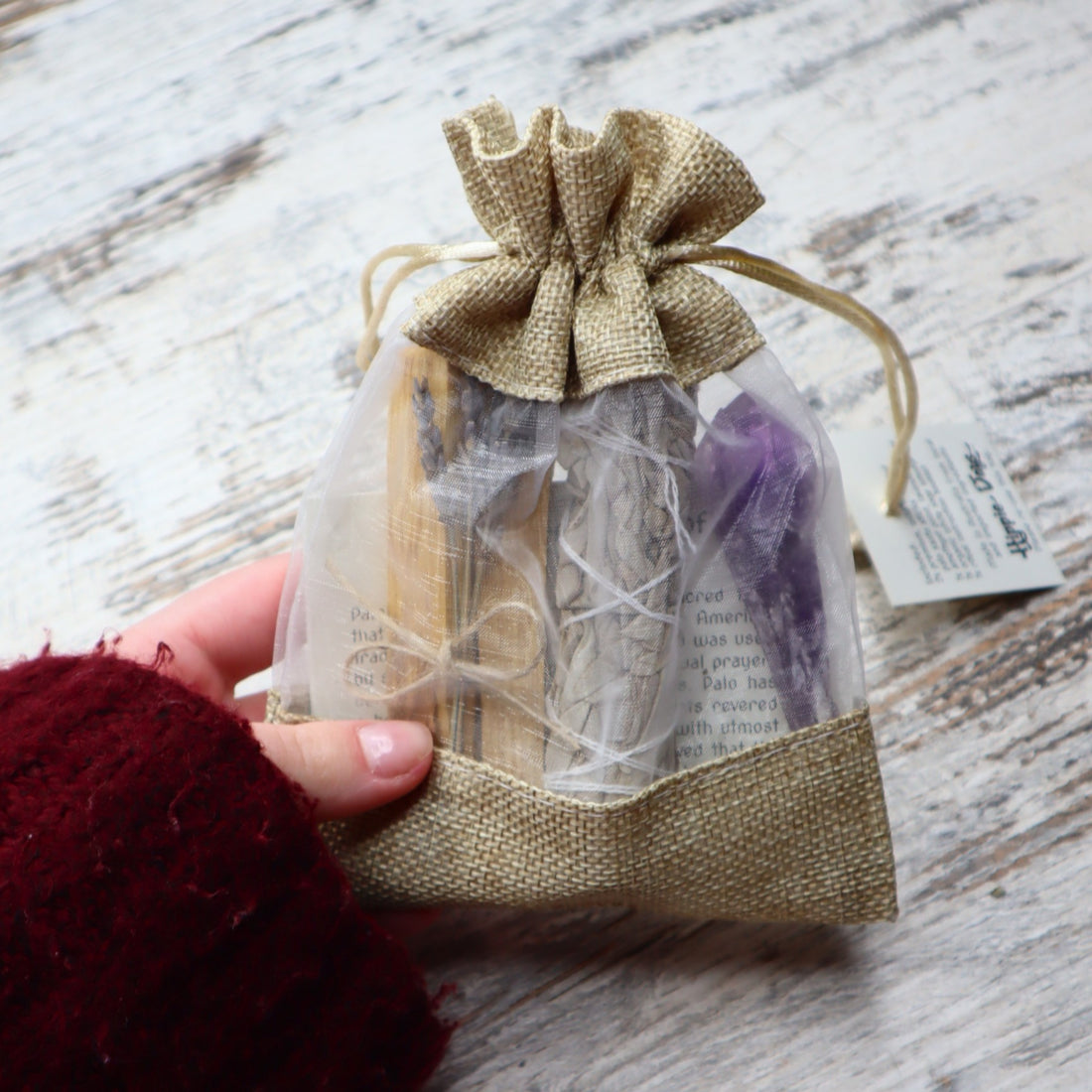Palo Santo Meditation Ritual Kit | Calm, Cleansing &amp; Spiritual Connection