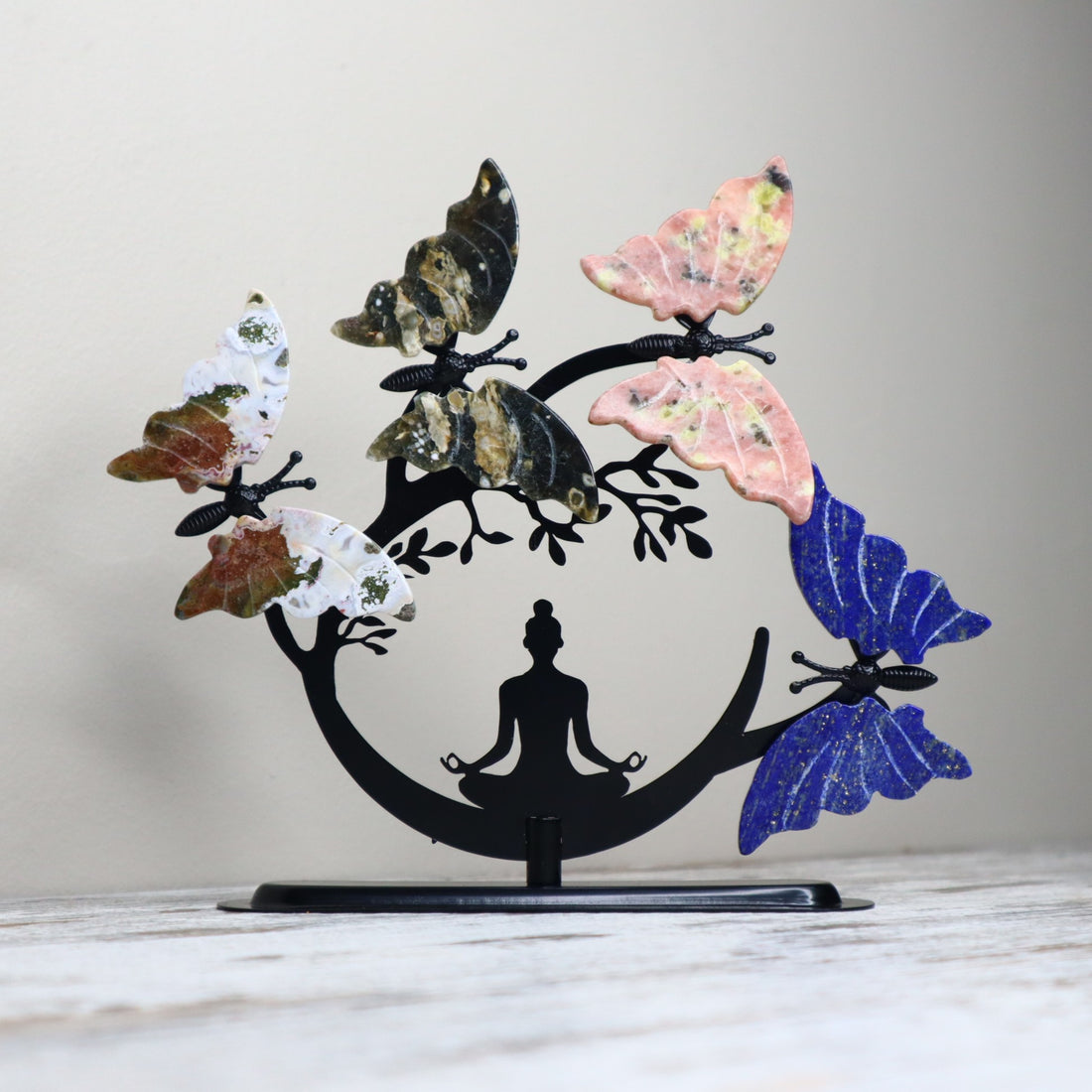 Meditation Butterfly Display | Inner Wisdom, Harmony &amp; Transformation
