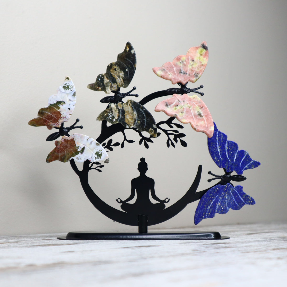 Meditation Butterfly Display | Inner Wisdom, Harmony &amp; Transformation