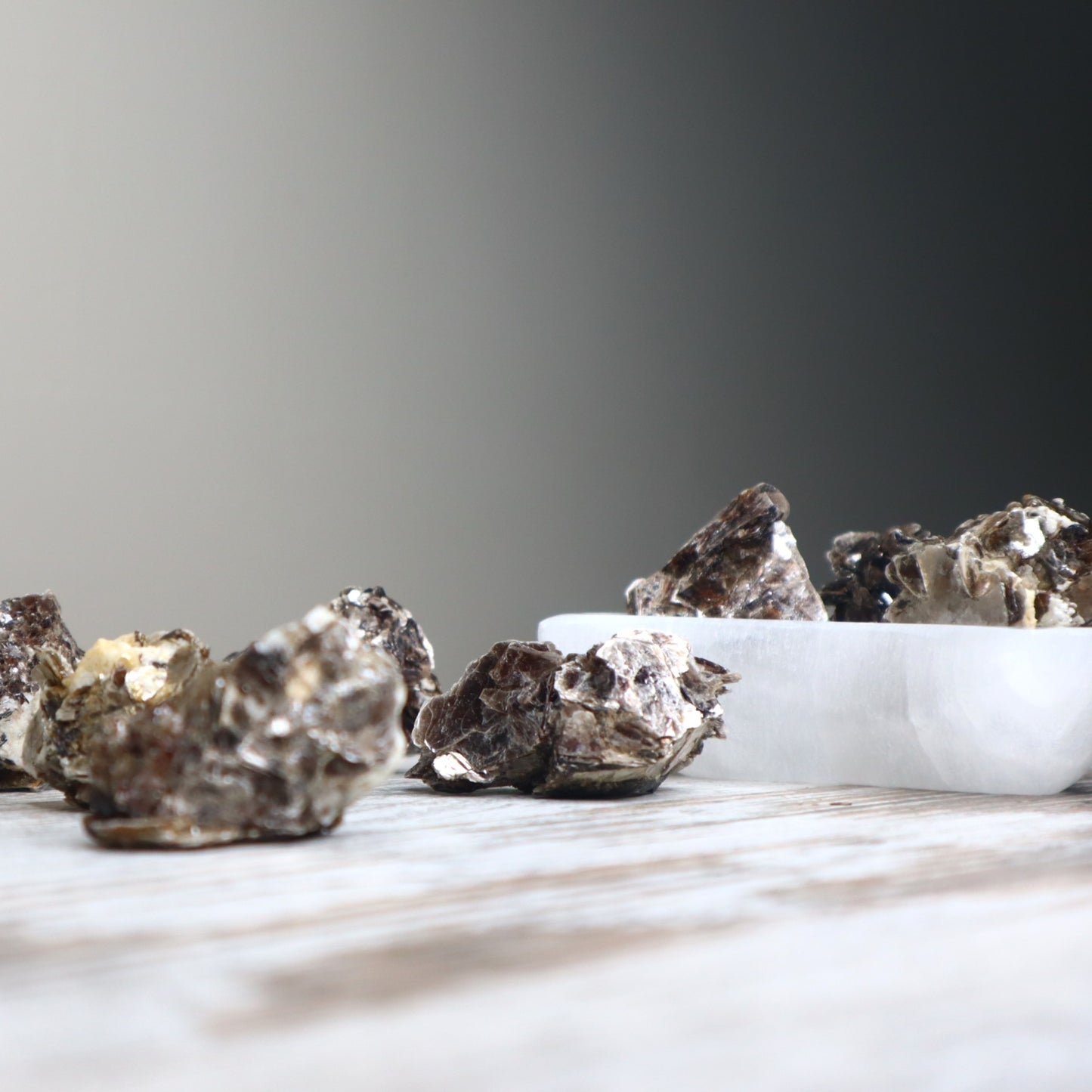 Mica Cluster Raw Beauty | Clarity, Reflection & Energetic Insight
