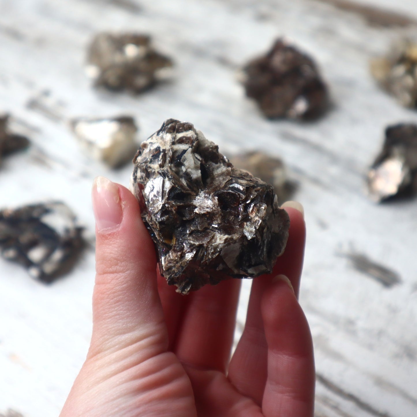 Mica Cluster Raw Beauty | Clarity, Reflection & Energetic Insight