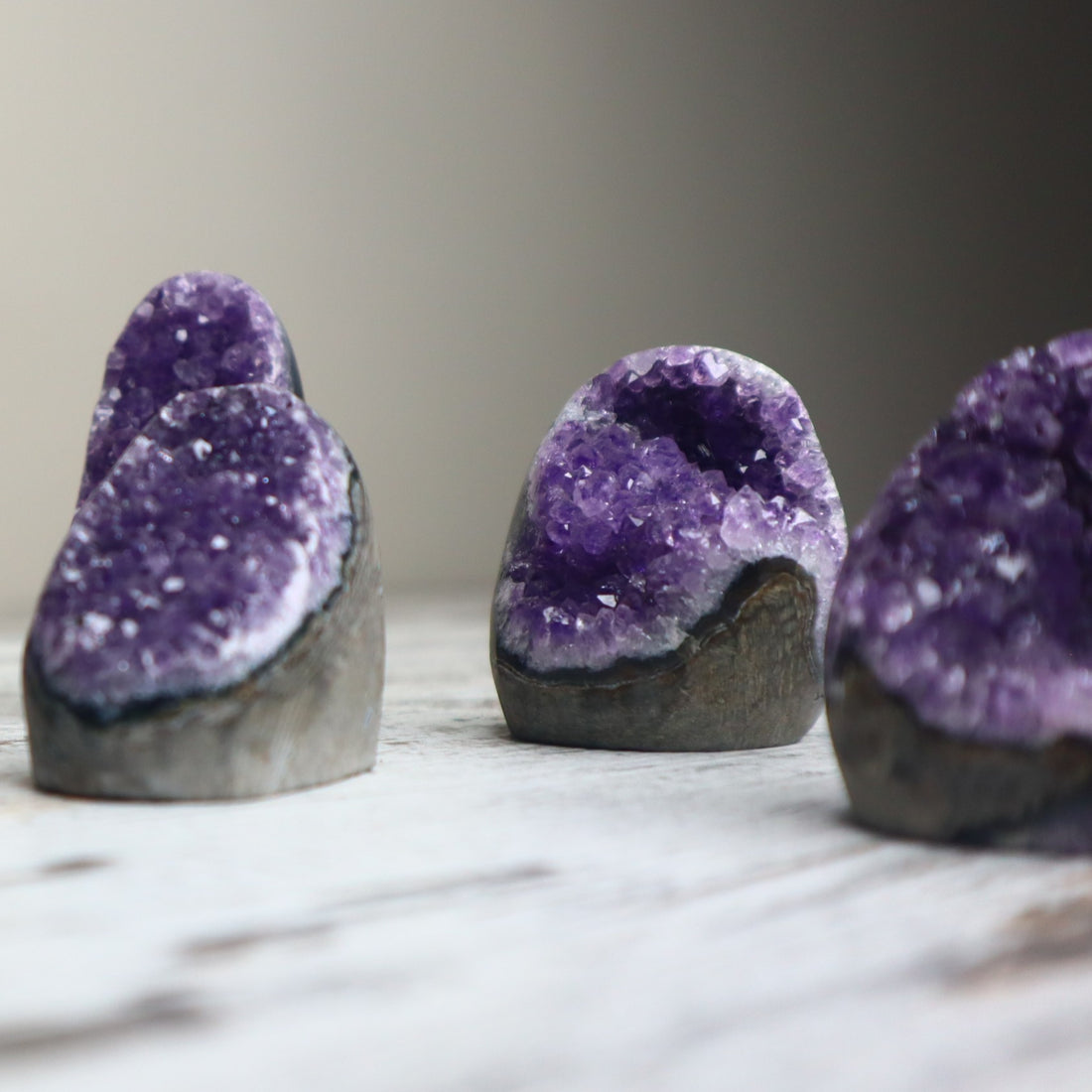 Mini Amethyst Caves | Intuitively Chosen | Calm, Clarity &amp; Protection