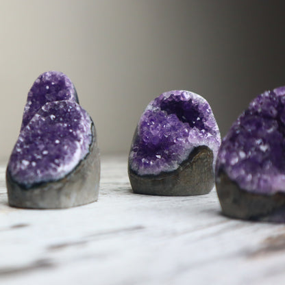 Mini Amethyst Caves | Intuitively Chosen | Calm, Clarity & Protection