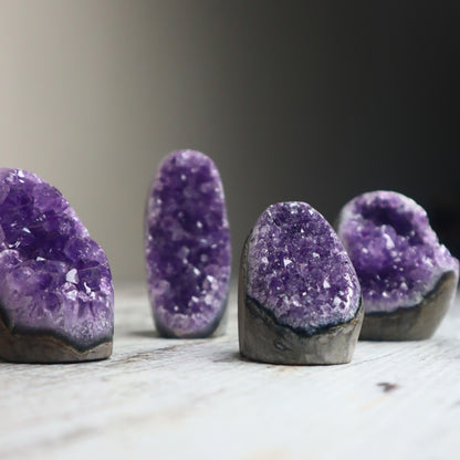 Mini Amethyst Caves | Intuitively Chosen | Calm, Clarity & Protection