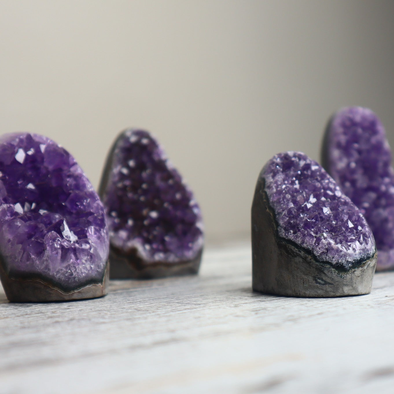 Mini Amethyst Caves | Intuitively Chosen | Calm, Clarity & Protection