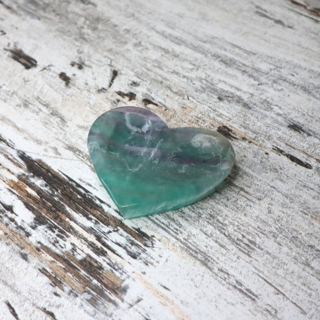 Fluorite Heart Shaped Bowl | Clarity, Focus &amp; Energy Cleansing