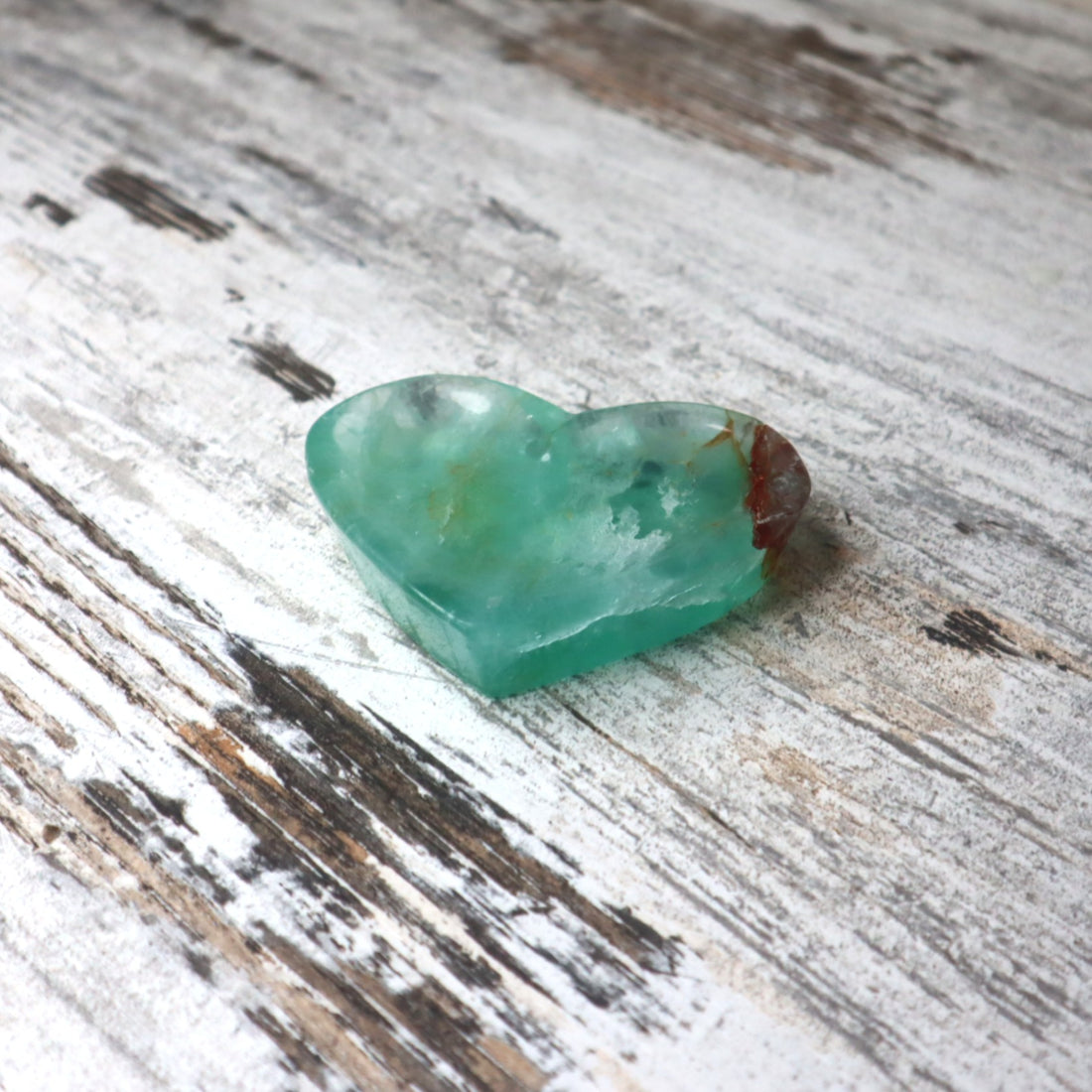 Fluorite Heart Shaped Bowl | Clarity, Focus &amp; Energy Cleansing