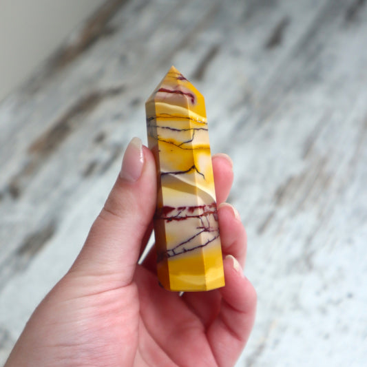 Mookaite Jasper Point | Vitality, Courage & Aligned Action
