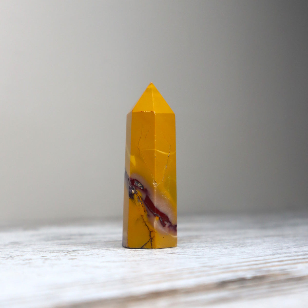 Mookaite Jasper Point | Vitality, Courage &amp; Grounded Confidence