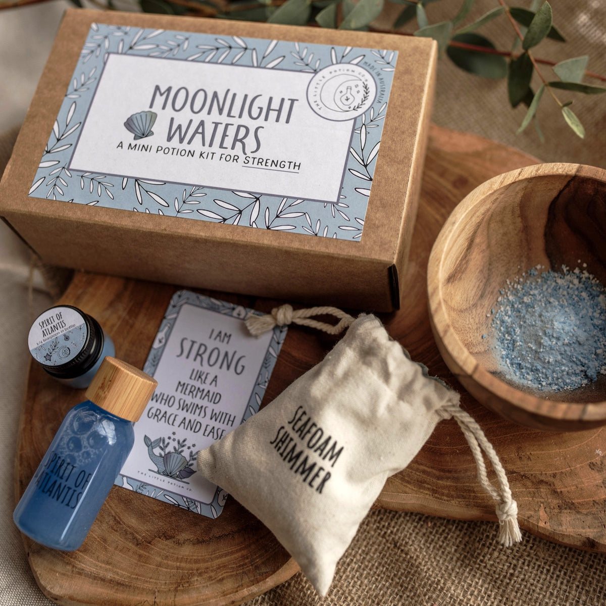 Moonlight Waters Mini Potion Kit | Calm, Imagination &amp; Ocean-Spirit Play