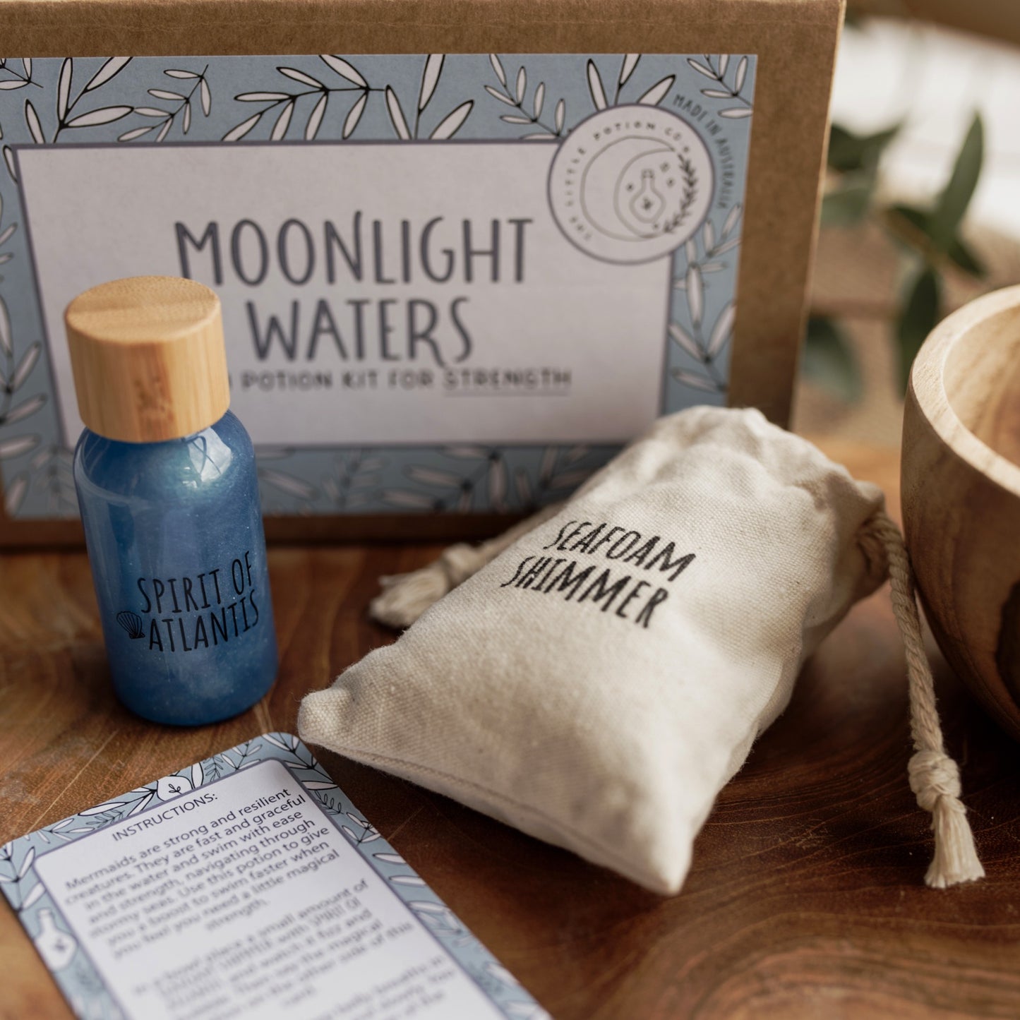 Moonlight Waters Mini Potion Kit | Calm, Imagination & Ocean-Spirit Play
