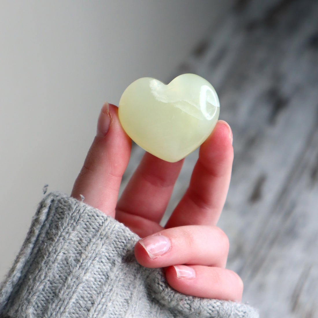 New Jade Mini Heart | Harmony, Calm &amp; Good Fortune