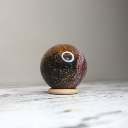 Ocean Jasper Sphere | Joy, Renewal & Emotional Flow