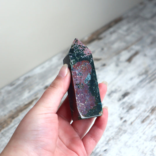Ocean Jasper Tower | Renewal, Joy & Grounded Flow