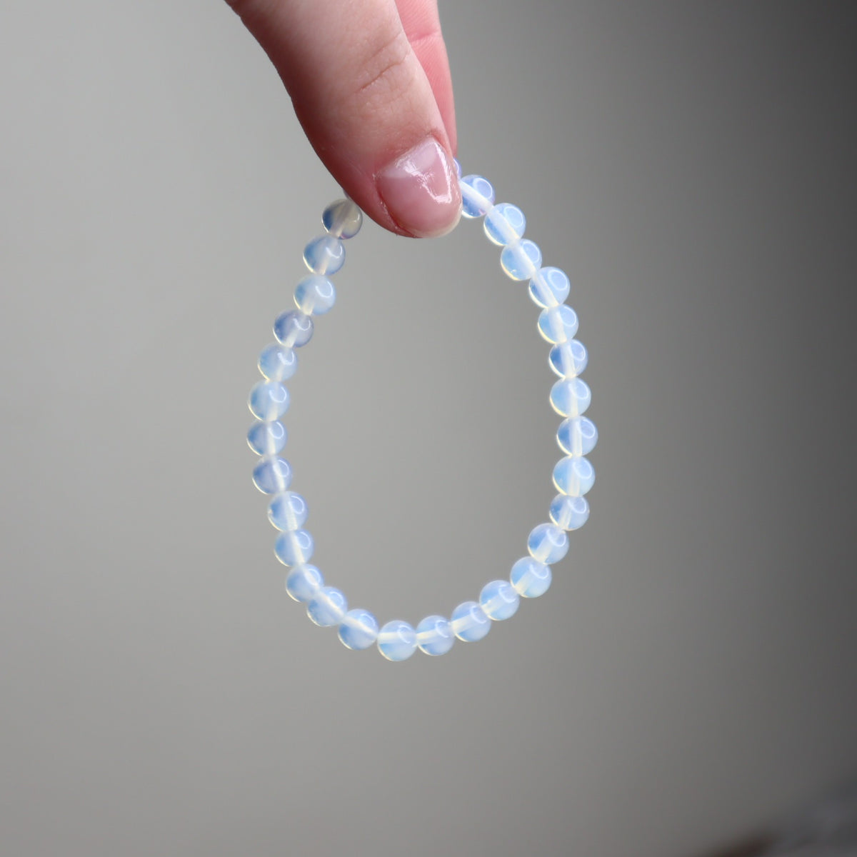 Opalite Bead Bracelet | 6mm | Calm, Clarity &amp; Gentle Transition