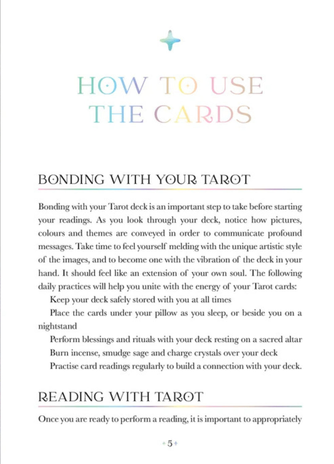 Oriens Animal Tarot