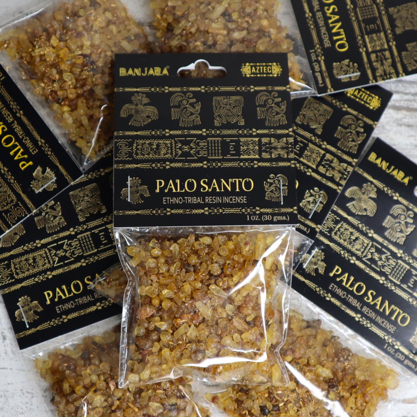 Banjara Palo Santo Resin Incense 30g | Cleansing, Grounding & Positive Energy