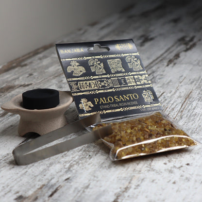 Banjara Palo Santo Resin Incense 30g | Cleansing, Grounding & Positive Energy