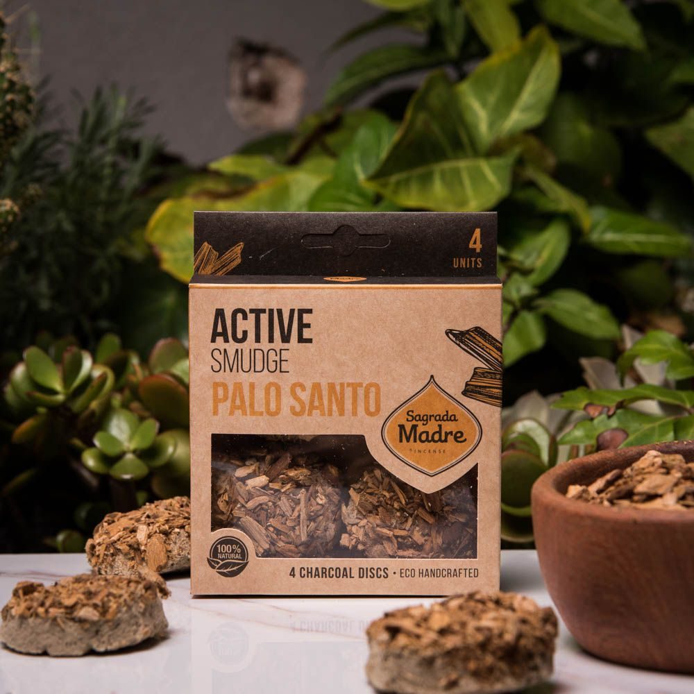 Sagrada Madre Palo Santo Charcoal Discs | Purification, Grounding &amp; Positive Energy