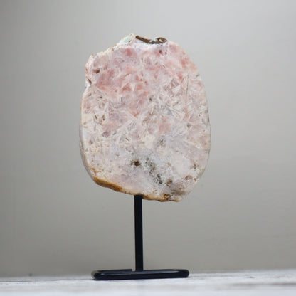 Pink Amethyst Freeform on Stand | Heart Awakening & Emotional Harmony